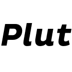 Pluto Bold Italic