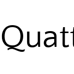 Quattrocento Sans