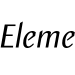 Elemental Sans Pro