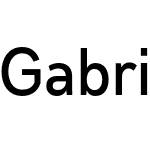 Gabriel Sans Cond Medium