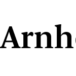 Arnhem Pro SemiBold