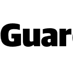 Guardian Sans Black