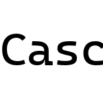 Cascadia Mono PL