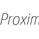 Proxima Nova Condensed