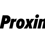 Proxima Nova Extra Condensed