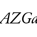 AZGaramondC