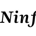 Ninfa Serif Bold