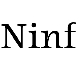 Ninfa Serif