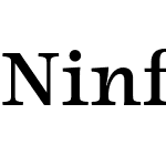 Ninfa Serif SemiBold