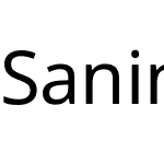 Saning Disum Sans