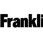 Franklin Pro Condensed Black