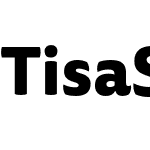 TisaSansPro-Extrabold