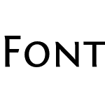 Fontin Sans