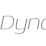 Dynasty OT Thin Italic