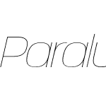 Paralucent Thin Italic