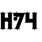 H74 The Order Black