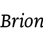 Brioni Text Light