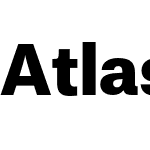 Atlas Grotesk Black