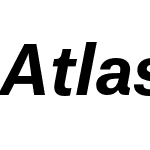 Atlas Grotesk Bold