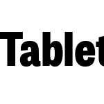 Tablet Gothic SemiCondensed Eb