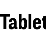 Tablet Gothic SemiCondensed