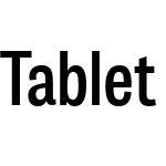 Tablet Gothic Condensed Sb