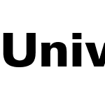 UniversLTW02-75Black