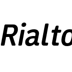 Rialtos Narrow