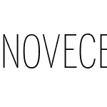 Novecento Condensed