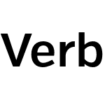 Verb Semibold