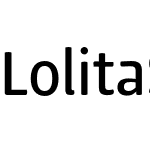 Lolita SemiBold