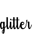 glitter