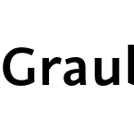 Graublau Sans Semibold