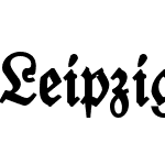 Leipzig Fraktur Heavy