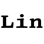 Linux Libertine Mono T