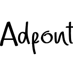 Adfonture Typeface