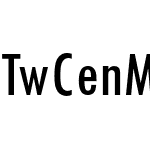 Tw Cen MT Pro Medium Cond