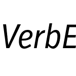 VerbExCond Regular