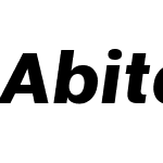 Abitare Sans Italic