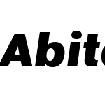 Abitare Sans Italic