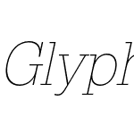 Glypha 35 Thin