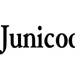 Junicode-BoldCondensed