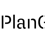 Plan Grotesque Stencil