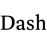 Dashiell Text