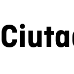 Ciutadella Bold