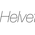 Helvetica Neue