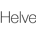 Helvetica Neue