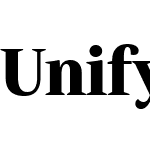 Unify Serif
