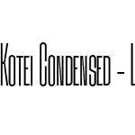 Kotei Condensed