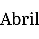 Abril Text